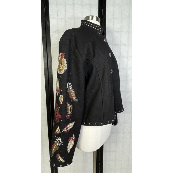Gordon & James  Embroidered Western Jacket.  Size: XL - Picture 4 of 10